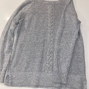 Karen Scott gray sweater